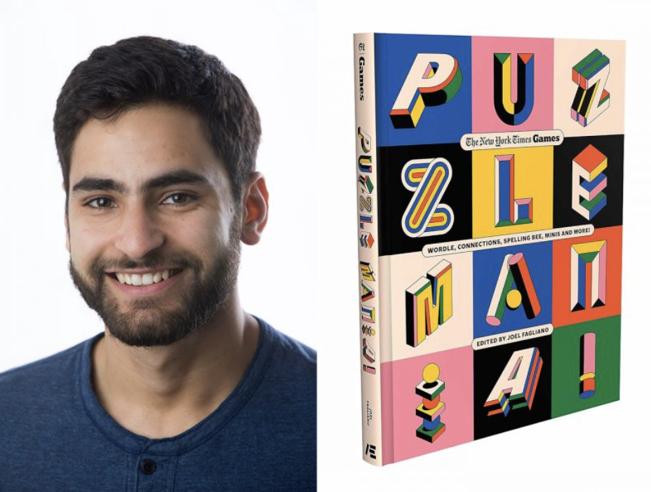 Joel Fagliano is the editor of Puzzle Mania!, creator of the Mini Crossword, and lead games editor of the New York Times. Photo courtesy of Earl Wilson
