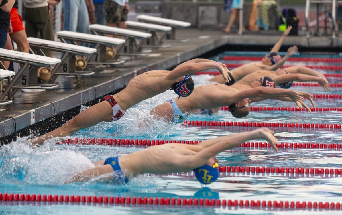 Swim and Dive battles through a loss to Terra Linda in first MCAL meet of the season