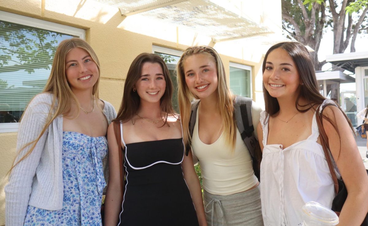  Redwood sophomores, Liv Fargo, NCL Secretary, Colette Reidy, NCL Vice President of Communications, Alexa Martin, NCL Parliamentarian and Margaux Hirschbein, NCL Co-Vice President of Leadership, attend NCL meetings on the last Sunday of every month along with all the other NCL classes. 
