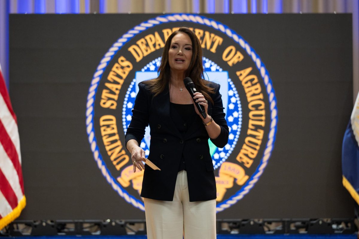 U.S. Department of Agriculture Secretary Brooke Rollins answers questions regarding the new guidelines on January 7, 2026.