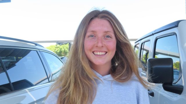 Ru Todd, senior: “When someone told me I was a good listener because that’s important to me.”