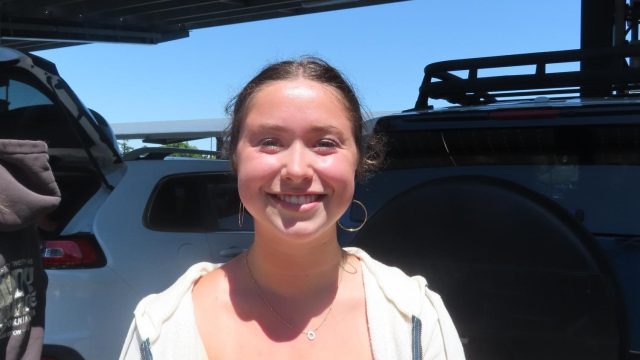 Olivia Svallin, senior: “Someone told me that I radiate confidence. Sometimes I feel insecure about certain things and that made me feel good about myself. I’m glad people notice that I’m confident.”