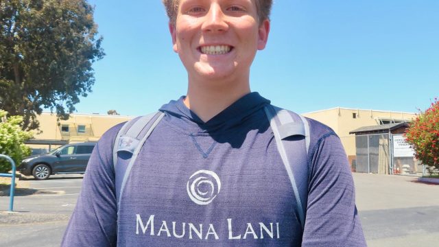Graham Weir, junior: “Someone told me I was cute and it meant a lot because usually only my mom says that.”